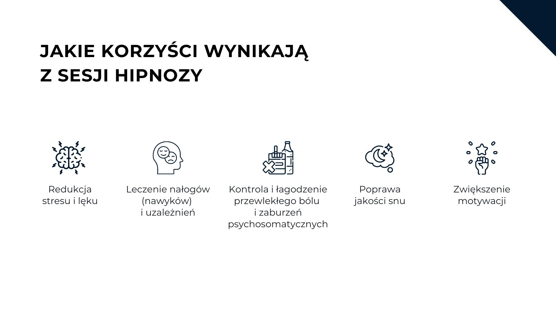 Jakie korzyści wynikają z sesji hipnozy?